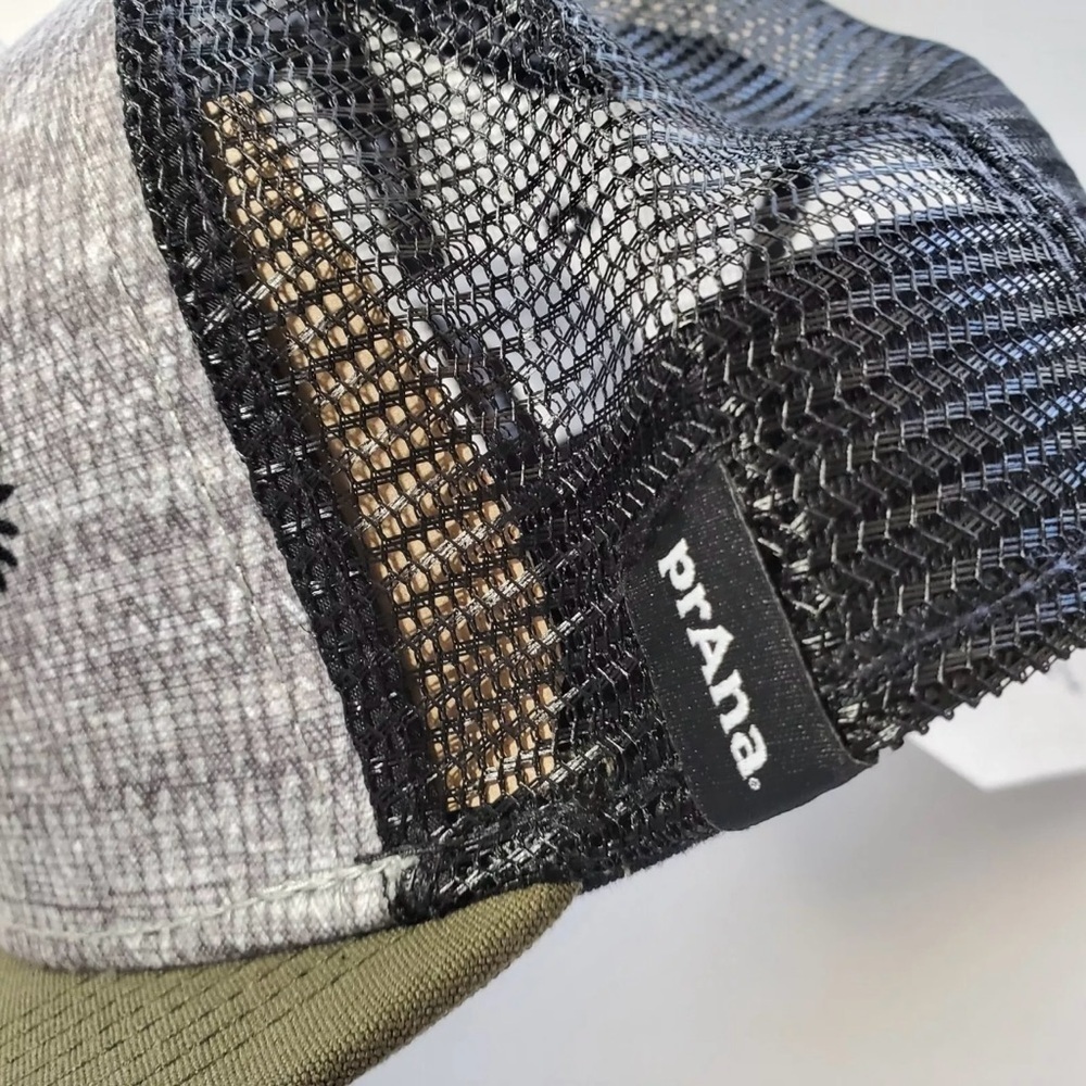NWT Prana Journeyman Trucker Eagle Eye Snap Back Cap Hat Unisex OS Flat Brim ๐ฅ๐ฅ - Picture 5 of 6